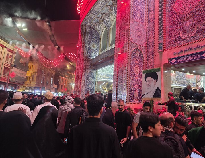 حال و هوای حرمین کربلا در آستانه اربعین+ عکس