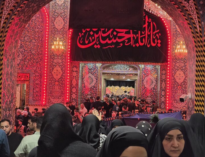 حال و هوای حرمین کربلا در آستانه اربعین+ عکس