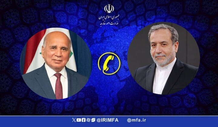 Iran, Iraq FMs discuss regional developments