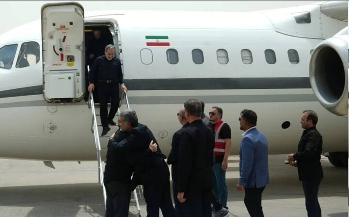 Araghchi arrives in Najaf for Arbaeen pilgrimage