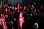 جاماندگان اربعین در فارس هم‌قدم با زائران کربلا شدند