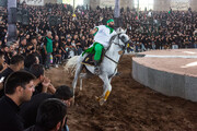 آیین تعزیه‌خوانی اربعین در روستای احمدآباد - نیشابور