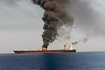 حادثه دریایی در نزدیکی سواحل عمان