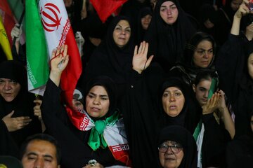 مراسم وداع با شهید امیر عباس درهم فروش - همدان