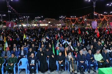 مراسم وداع با شهید امیر عباس درهم فروش - همدان