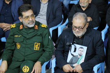 مراسم وداع با شهید امیر عباس درهم فروش - همدان