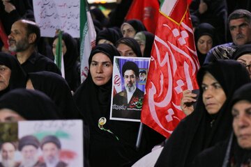 مراسم وداع با شهید امیر عباس درهم فروش - همدان