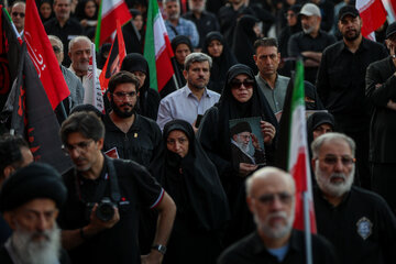 مراسم آیینی پیاده‌روی جاماندگان اربعین حسینی - تهران