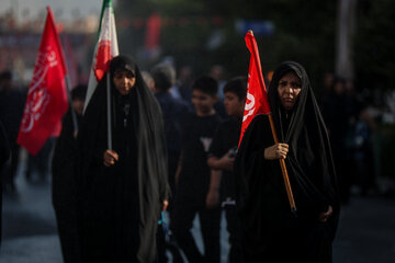 مراسم آیینی پیاده‌روی جاماندگان اربعین حسینی - تهران