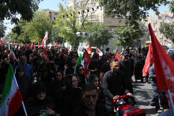 مراسم آیینی جاماندگان اربعین حسینی - اردبیل