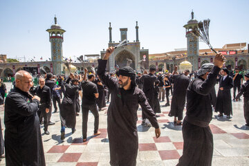 عزاداری اربعین حسینی در حرم حضرت فاطمه معصومه(س)