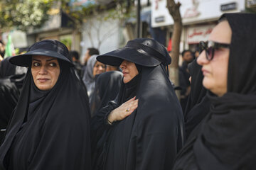 مراسم آیینی پیاده‌روی جاماندگان اربعین حسینی - مشهد