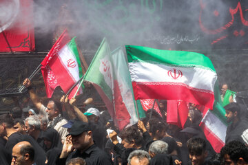 مراسم آیینی پیاده‌روی جاماندگان اربعین حسینی - تهران