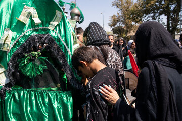 مراسم آیینی پیاده‌روی جاماندگان اربعین حسینی - تهران