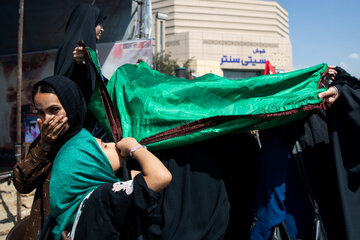 مراسم آیینی پیاده‌روی جاماندگان اربعین حسینی - تهران