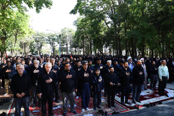 مراسم آیینی پیاده‌روی جاماندگان اربعین حسینی - اهر
