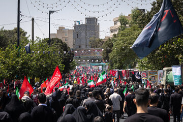 مراسم آیینی پیاده‌روی جاماندگان اربعین حسینی - تهران/ ۵
