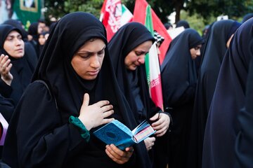 مراسم آیینی پیاده‌روی جاماندگان اربعین حسینی - بابل