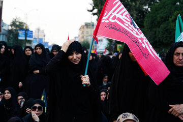 مراسم آیینی پیاده‌روی جاماندگان اربعین حسینی - بابل