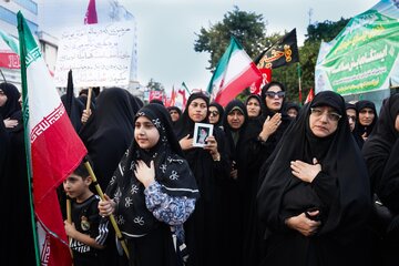 مراسم آیینی پیاده‌روی جاماندگان اربعین حسینی - بابل