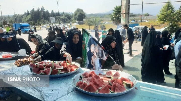 مازندران در مسیر دلدادگی جاماندگان اربعین