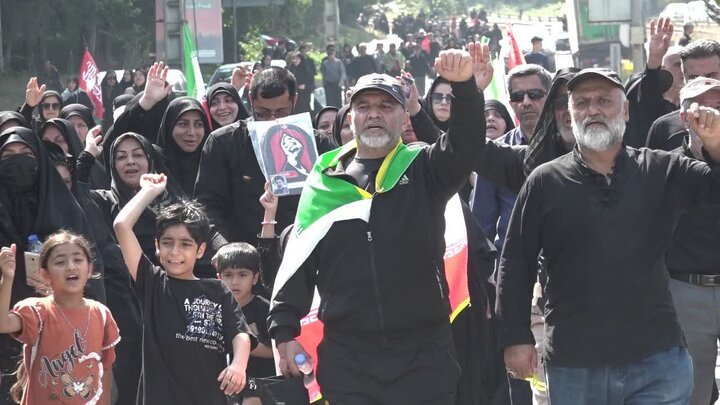 امتداد قافله اربعین حسینی از کربلا تا آمل