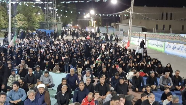«باید برخاست»؛ فریاد دلدادگان حسینی در گرمای خرماپزان جنوب کرمان