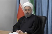 روحانی: یادگار رهبر شهید در تاریخ، تسلیم نشدن است/تمام ادعاهای ترامپ، حرف‌های توخالی است