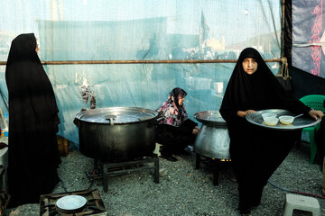 وضعیت تردد و خدمات به زائران اربعین حسینی در گذرگاه مرزی «تمرچین» - پیرانشهر