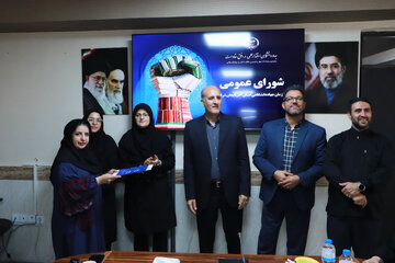 خسرو کنعانی رییس سازمان جهاددانشگاهی آذربایجان‌شرقی در آیین گرامیداشت سالروز تاسیس جهاددانشگاهی و تجلیل از جهادگران دانشگاهی نمونه آذربایجان شرقی