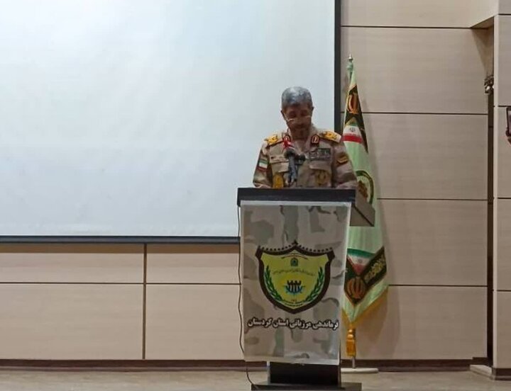 فرمانده جدید مرزبانی کردستان معرفی شد