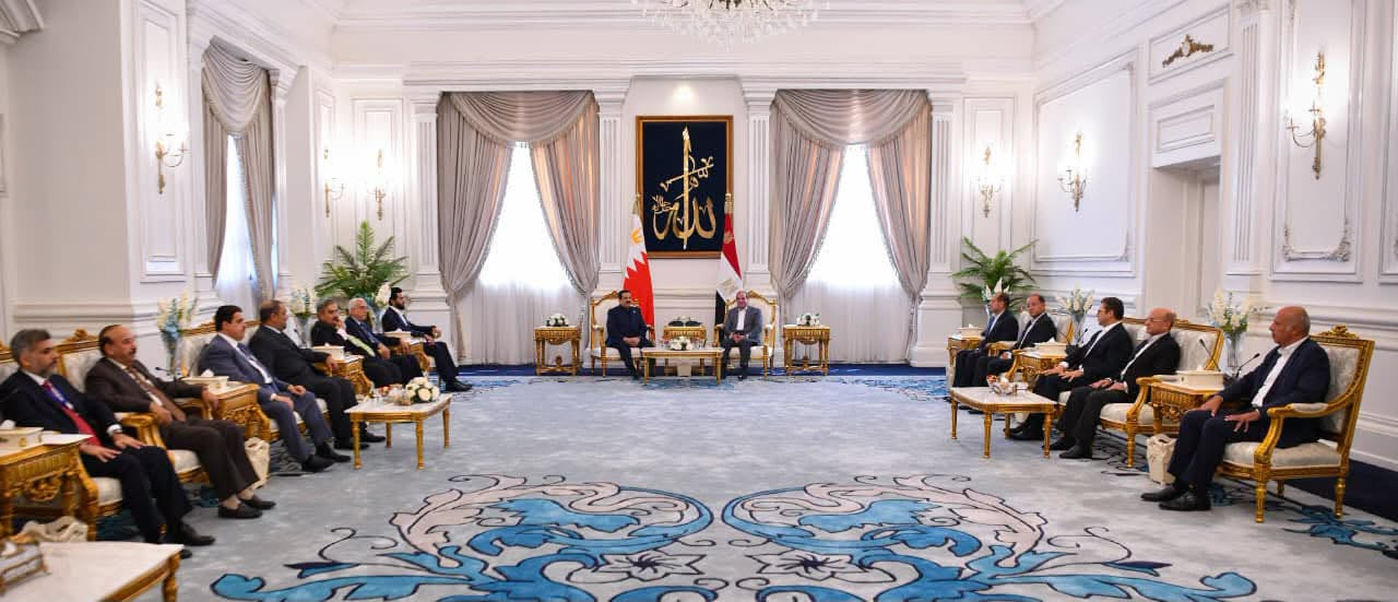 دیدار السیسی و پادشاه بحرین در مصر