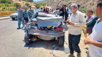 تصادف ۱۲ خودرو با ۱۹ مصدوم در محور یاسوج ـ اصفهان/ علت حادثه در دست بررسی است