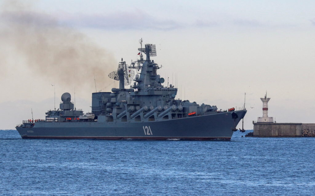روسیه دو کشتی حامل محموله نظامی را در دریای سیاه هدف گرفت