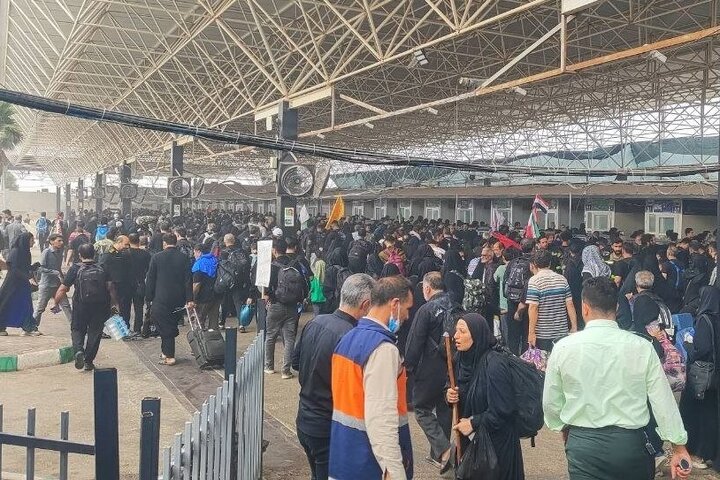 تردد زائران از مرز مهران به ۲ میلیون و ۸۴۵ هزار نفر رسید