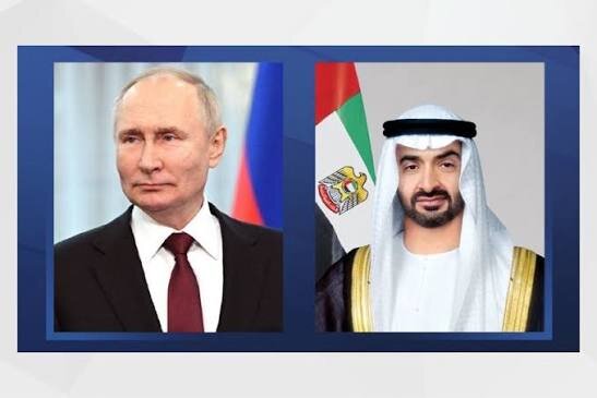 گفتوگوی تلفنی پوتین و رئیس امارات درباره خلیج فارس