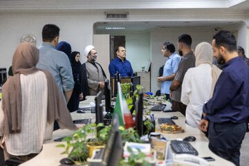 حضور علیرضا سلیمی، عضو هیات رئیسه مجلس به مناسبت روز خبرنگار در ایسنا