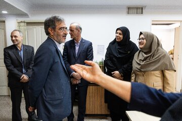 حضور فرزانه انصاری، رئیس سازمان استاندارد ایران به مناسبت روز خبرنگار در ایسنا