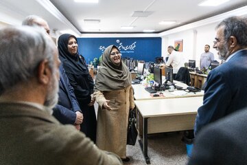 رئیس سازمان ملی استاندارد ایران از خبرگزاری ایسنا بازدید کرد