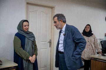 حضور علی منتظری، رئیس جهاد دانشگاهی به مناسبت روز خبرنگار در ایسنا