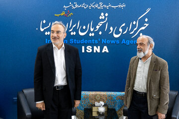 حضور پدرام پاک آیین، نماینده مدیران رسانه ها در هیأت نظارت بر مطبوعات به مناسبت روز خبرنگار در ایسنا