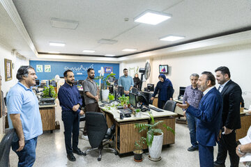 حضور محمود واعظی به مناسبت روز خبرنگار در ایسنا