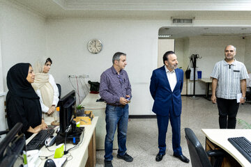 حضور محمود واعظی به مناسبت روز خبرنگار در ایسنا