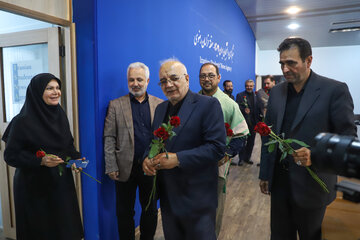 بازدید حسن موحدیان، رئیس شورای شهر مشهد از خبرگزاری ایسنا به مناسبت روز خبرنگار