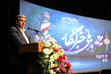 سخنرانی مسعود امامی یگانه استاندار اردبیل در آئین بزرگداشت روز ملی خبرنگار در اردبیل