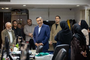 حضور محمدجعفر قائم‌پناه، معاون اجرایی رئیس‌جمهور به مناسبت روز خبرنگار در ایسنا
