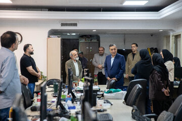 حضور محمدجعفر قائم‌پناه، معاون اجرایی رئیس‌جمهور به مناسبت روز خبرنگار در ایسنا