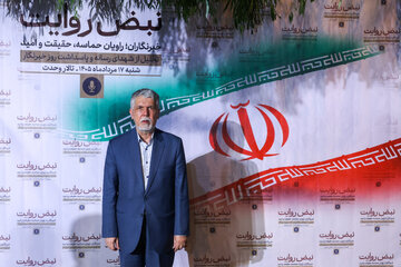 سید عباس صالحی، وزیر فرهنگ و ارشاد اسلامی در مراسم تجلیل از شهدای رسانه و پاسداشت روز خبرنگار