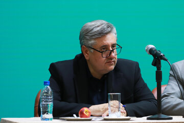 نعمت‌الله پایان، مدیرکل فرهنگ و ارشاد اسلامی استان آذربایجان‌شرقی در دیدار صمیمی استاندار آذربایجان شرقی با اصحاب رسانه به مناسبت روز خبرنگار - تبریز