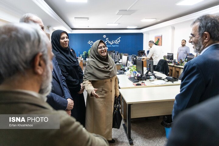 رئیس سازمان ملی استاندارد ایران از خبرگزاری ایسنا بازدید کرد